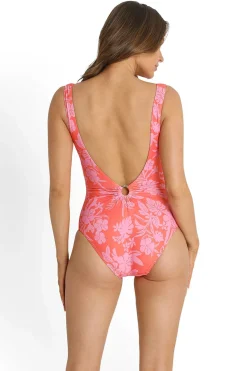 Island Girl Keyhole One Piece