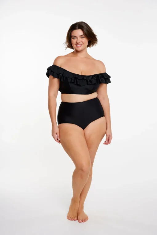 Its All About Black High Waist Pant