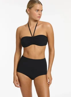JETSET U/WIRE BANDEAU HALTER TOP