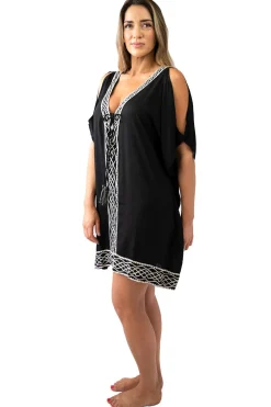 Lacey Embroidered Kaftan