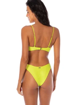 Lime Green Bia Bralette Top