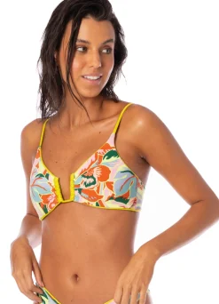 Lime Green Bia Bralette Top
