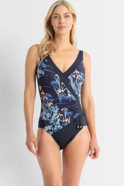 Maja Gathered Surplice One Piece