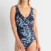 Maja Mesh Frill One Piece