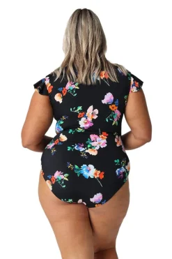 Malibu Frill Sleeve One Piece