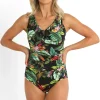 Meka DD/E Mesh Frill One Piece