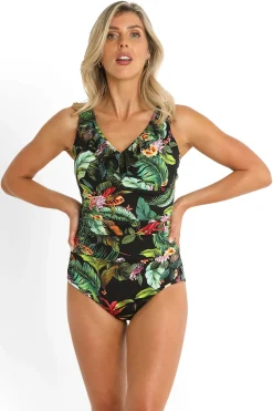 Meka DD/E Mesh Frill One Piece