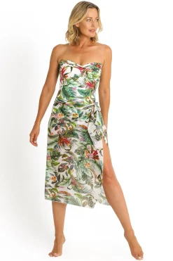 Meka Midi Mesh Sarong