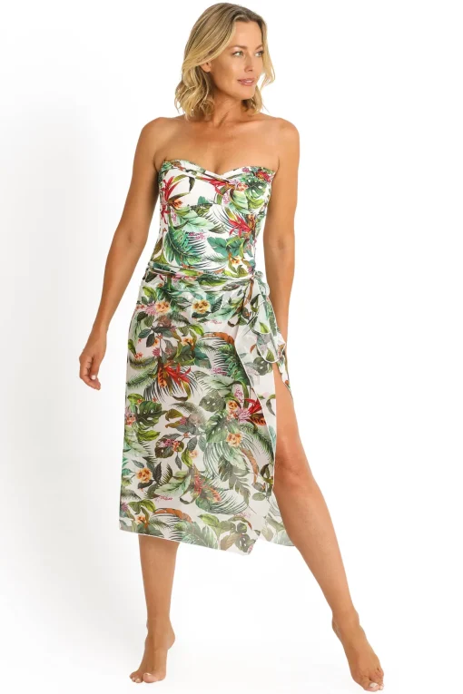 Meka Midi Mesh Sarong