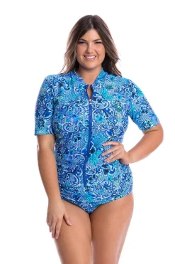 Mermaid Short Sleeve Rash Vest