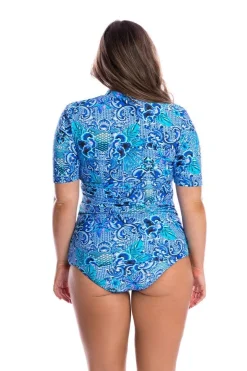 Mermaid Short Sleeve Rash Vest