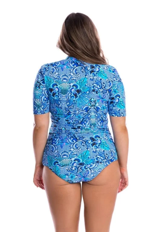 Mermaid Short Sleeve Rash Vest