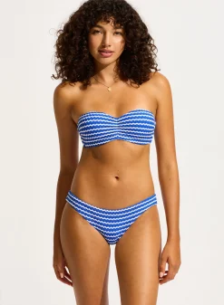 Mesh Effect Hipster Pant