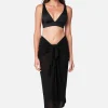Mesh Sarong Midi