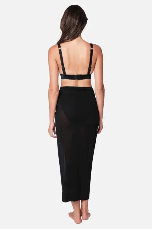 Mesh Sarong Midi