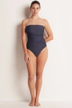 ML Spliced Bandeau Maillot