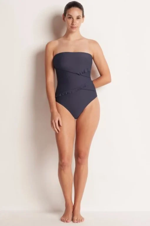 ML Spliced Bandeau Maillot