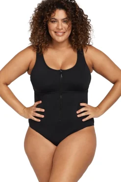 Natare Fuseli Chlorine Resistant Zip One Piece