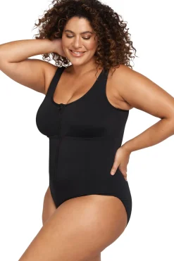 Natare Fuseli Chlorine Resistant Zip One Piece