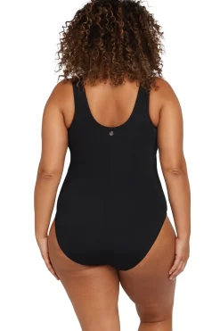 Natare Fuseli Chlorine Resistant Zip One Piece