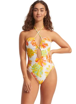 Palm Springs Bandeau One Piece