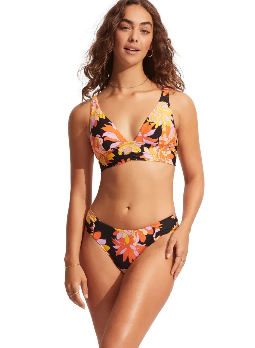 Palm Springs Ruched Side Retro