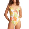 Palm Springs Wrap Front One Piece