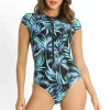 Pina Colada Ocean Sport Mastectomy One Piece