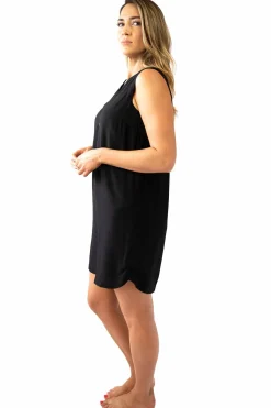 Sally Sleeveless Shirt Dress