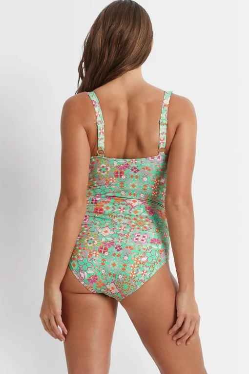 Seville DD/E Twist Ruched One Piece