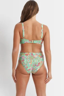 Seville Ruched Mid Rise Pant