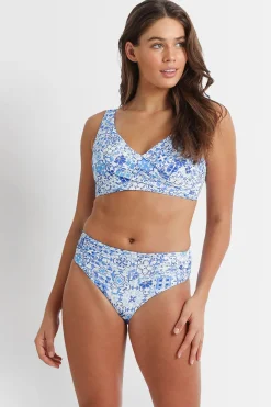 Seville Ruched Mid Rise Pant