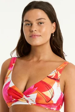 Sublime Cross Front Multifit Bra Top