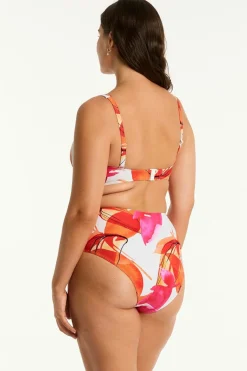 Sublime Cross Front Multifit Bra Top