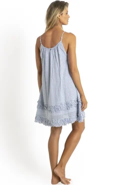 Summer Stripe NEW Ruffle Hem Dress