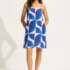 Sunray Bandeau Mini Dress