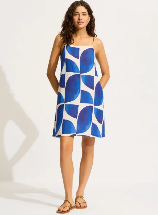 Sunray Bandeau Mini Dress