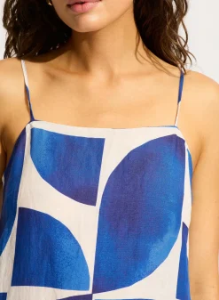 Sunray Bandeau Mini Dress