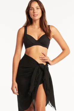 Sunset Frayed Sarong