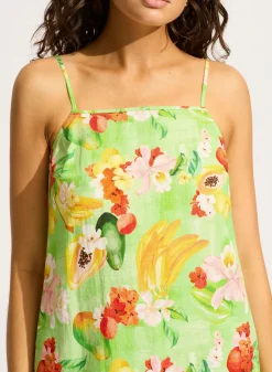 Tropique Bandeau Mini Dress