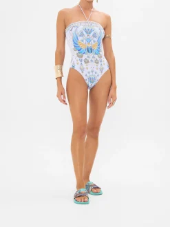 Under Scarab Skies Bandeau One Piece