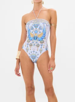 Under Scarab Skies Bandeau One Piece