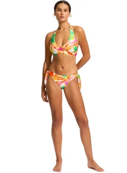 Wonderland DD Wrap Front Halter Bra