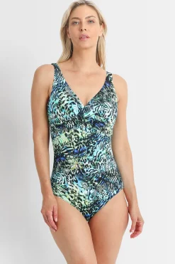 Zion DD/E Twist Front One Piece